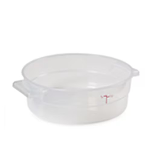 Clipper Corporation 7121 Clear Plastic 1 Quart Container - 24 / CS