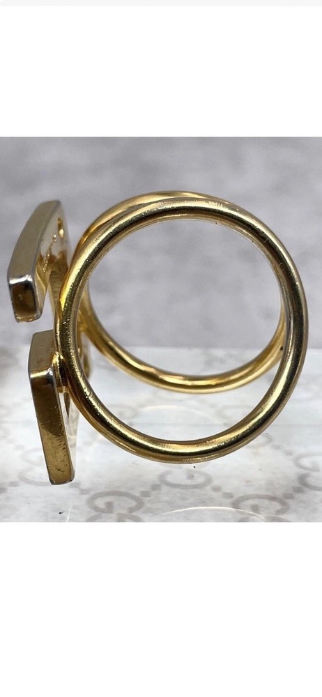 Gucci Scarf Ring Gold-Tone