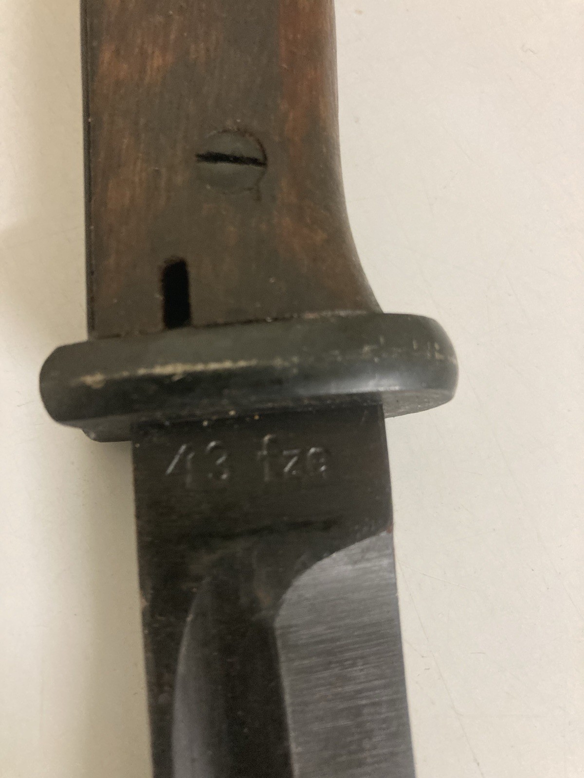 German K98 Bayonet With Frog