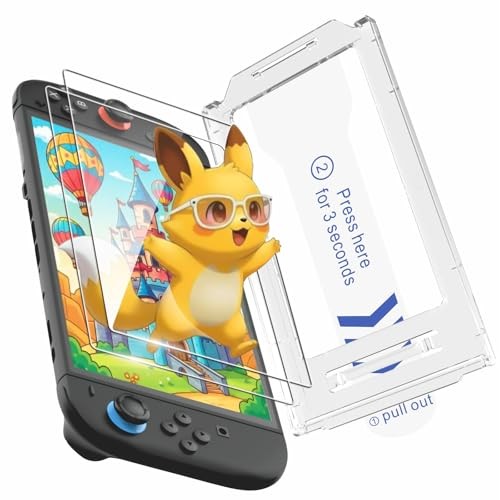 2 Pack Screen Protector Compatible with Nintendo Switch 2 2-Pack HD Clarity