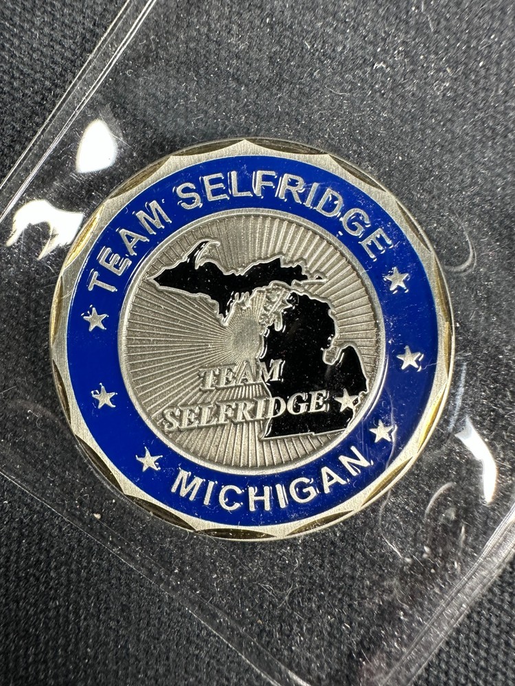 Team Selfridge ANG Base Challenge Coin