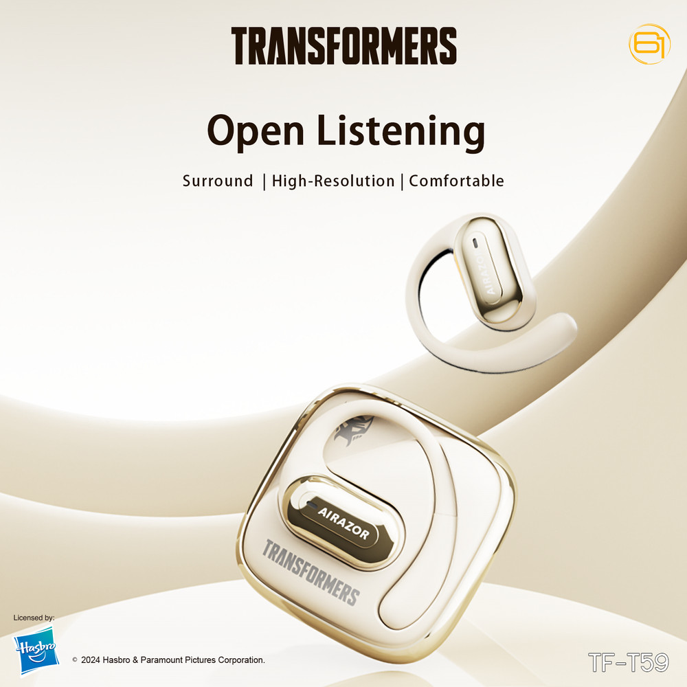 Transformers TF-T59 Ear-Hook Wireless Bluetooth Earbuds with Mic - Airazor™