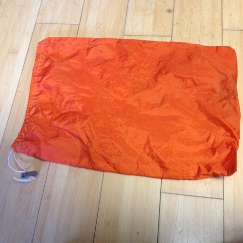 Storage Bag, Rip Stop Material, Orange, 15" x 12"