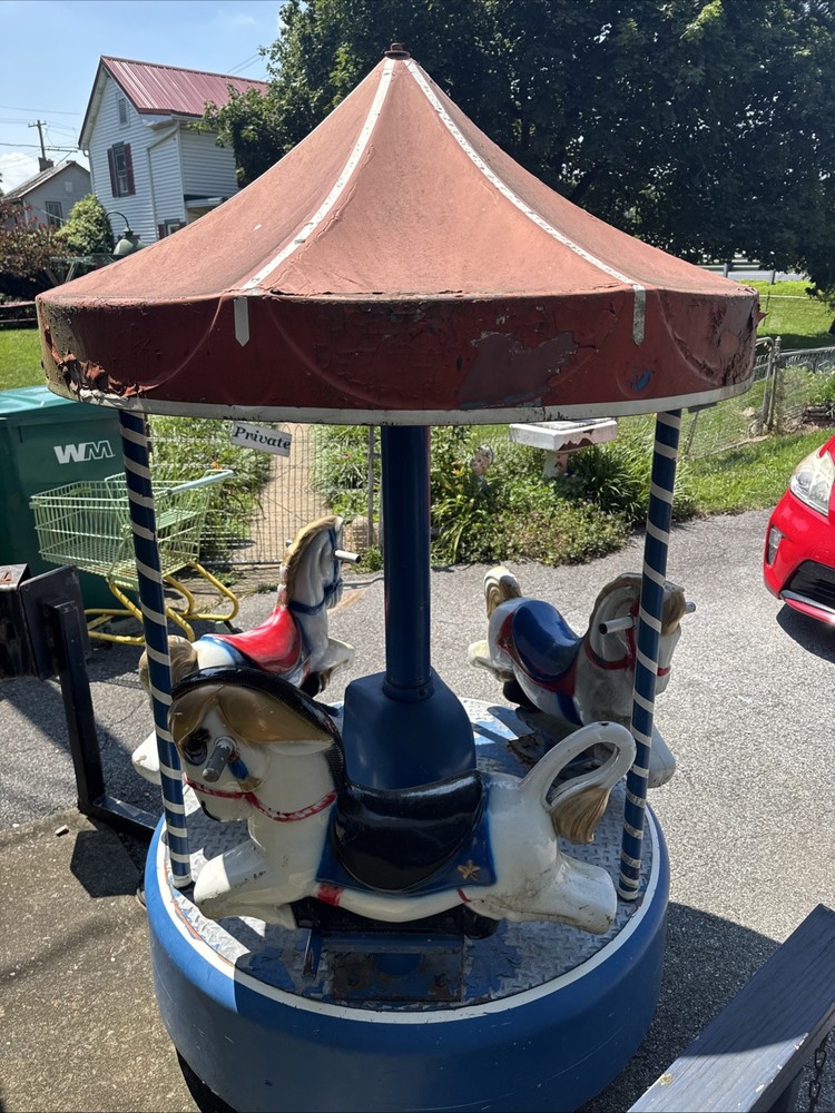 Kids Coin operated carousel