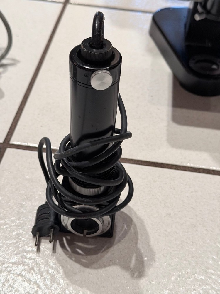 Antique Leitz Wetzlar Binocular Microscope with Case and Original Power Source,