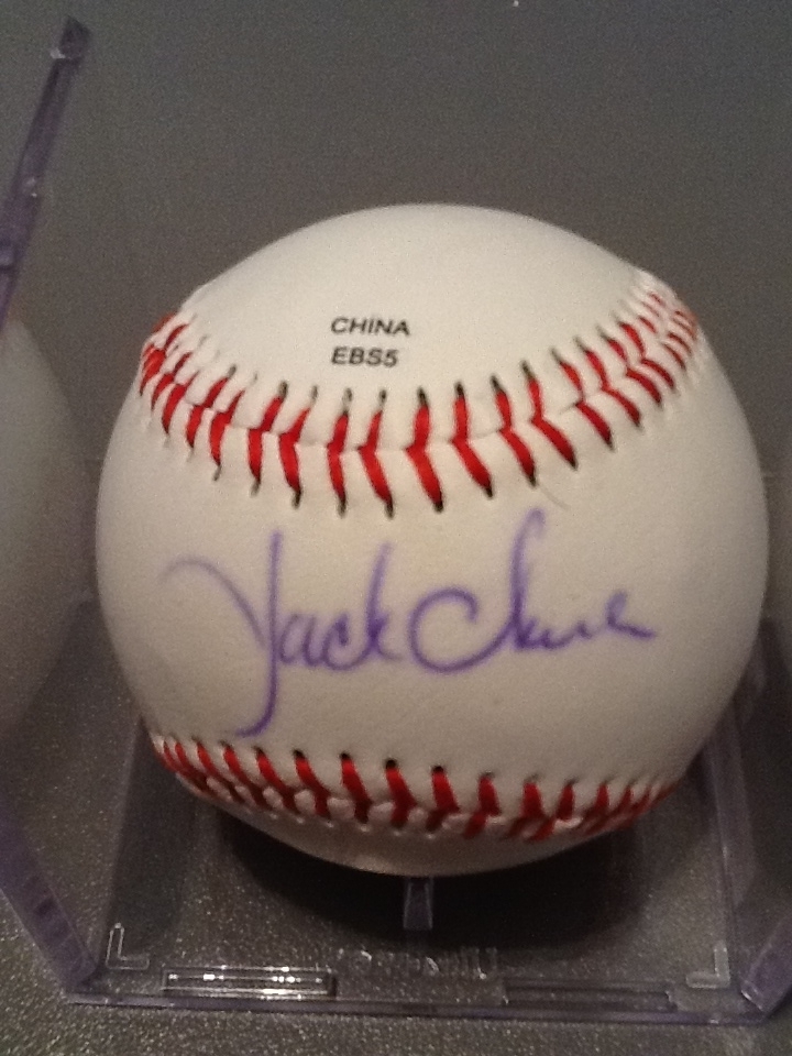 Jack Clark Auto Autographed Signed Baseball Ball