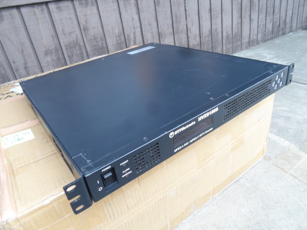 #1 NTT Electronics HVE9100 HVE9100S MPEG-4 AVC H.264 MPEG-2 HDTV HD Encoder