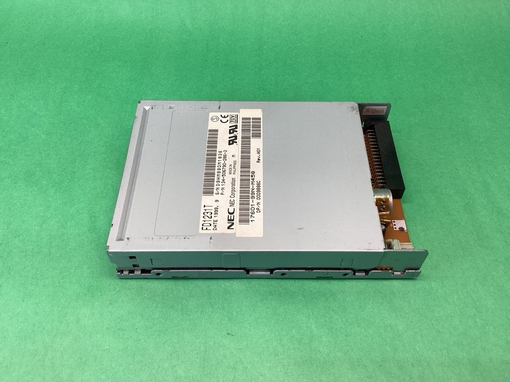 NEC FD1231T Beige 3.5” Internal Desktop Floppy Disk Drive - UNTESTED