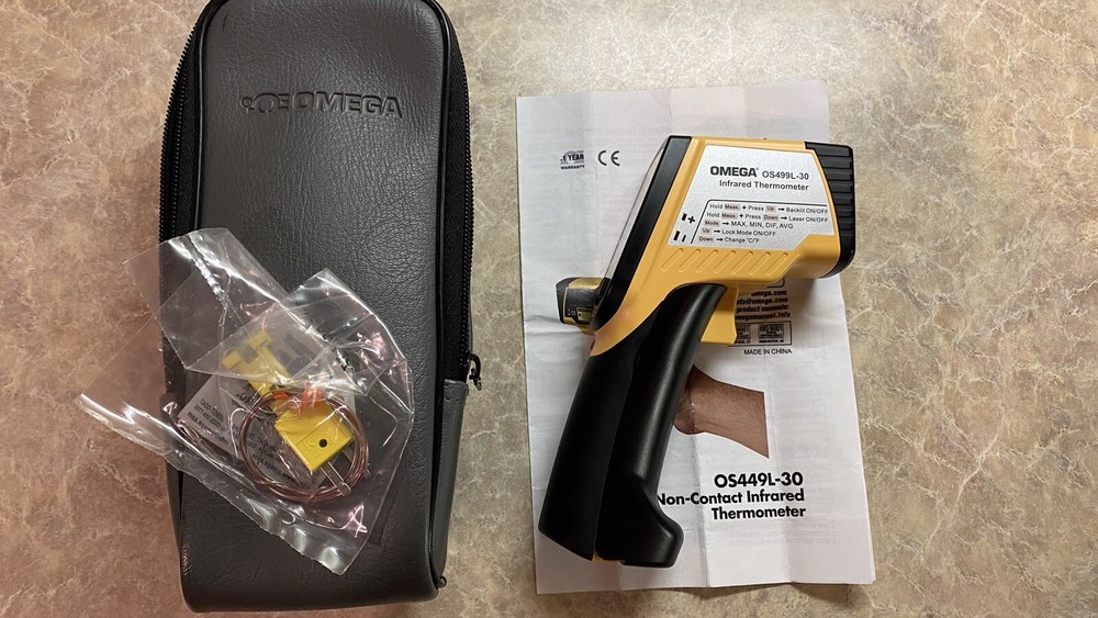 Omega Dual Laser Infrared Thermometer - Fully Operational