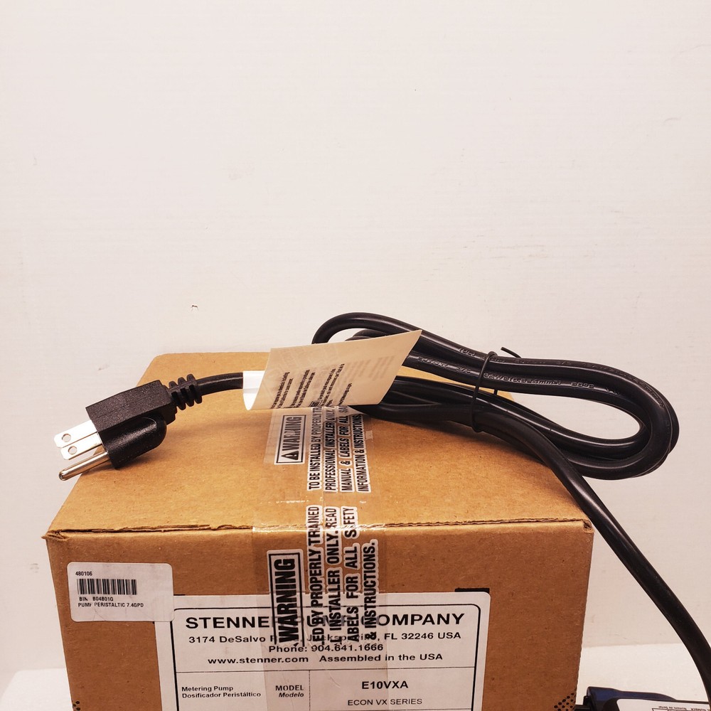 Stenner E10VXAA1S ECON VX Self-Priming Variable Speed Metering Pump 7.4 GPD 120V