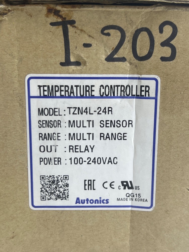 AUTONICS TZN4L-24R TEMPERATURE CONTROLLER