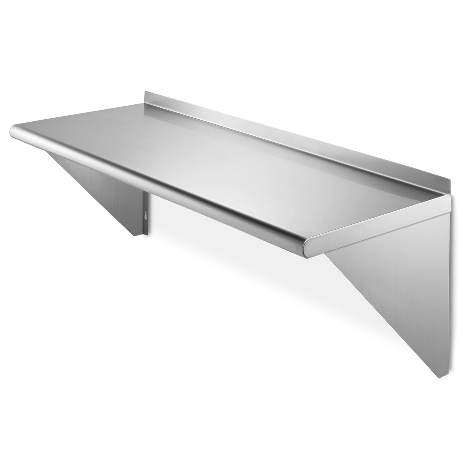 Stainless Steel 18" x 48" Commercial Kitchen Wall Shelf Restaurant Shelving