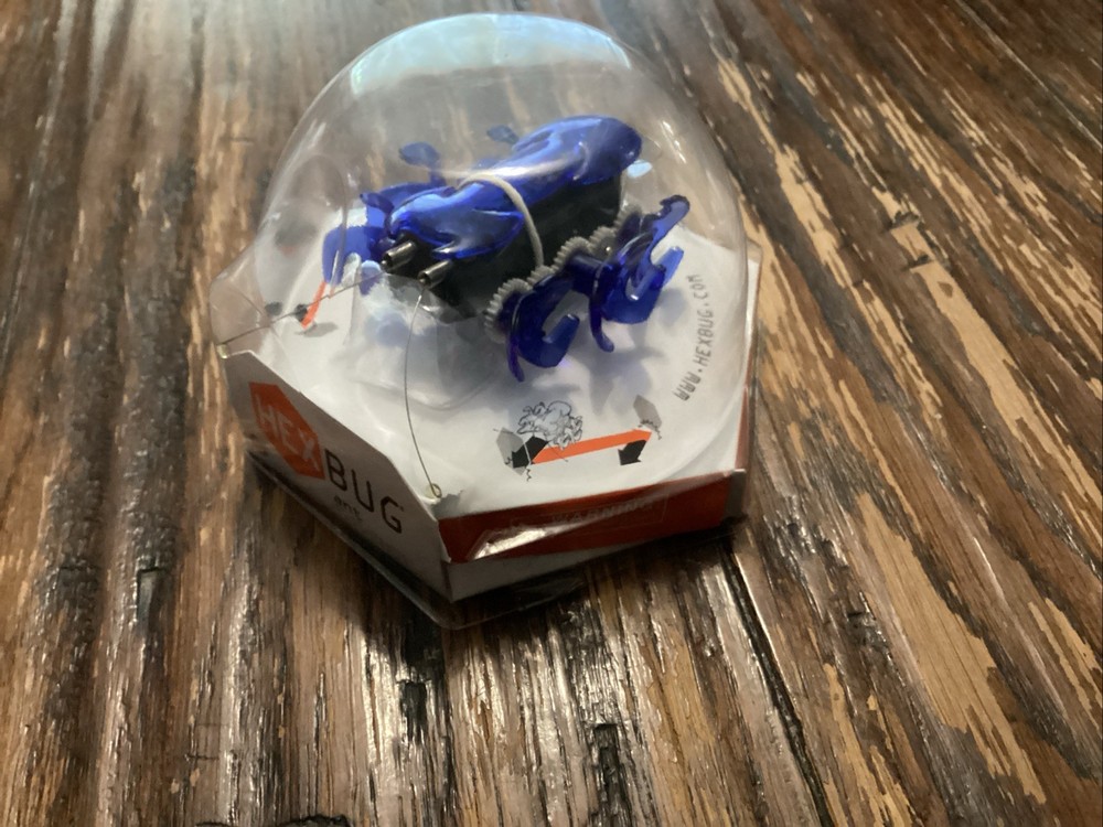 New in Sealed Box 🔥 HEXBUG ANT Micro Robotic Creatures BLUE Hex Bug