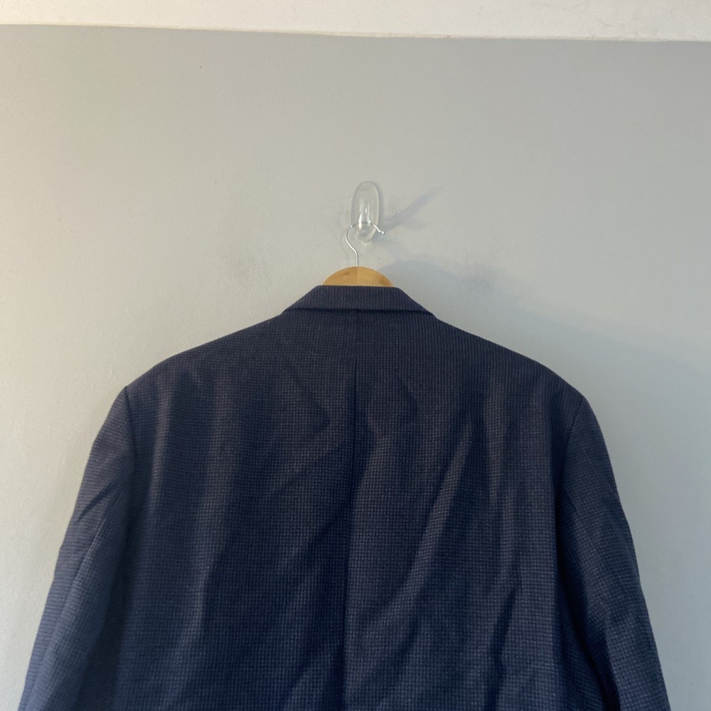 BHS Blazer Suit Jacket 44” Chest Blue 95% Wool