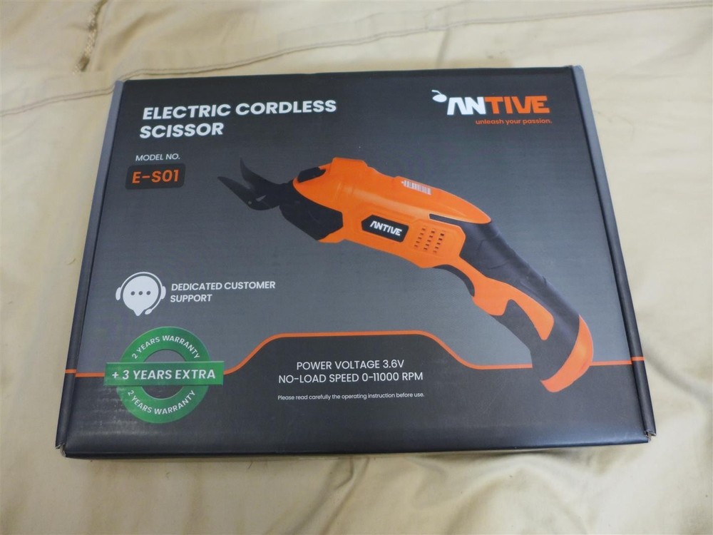 Antive Electric Cordless Scissors Model E-S01 - NEW