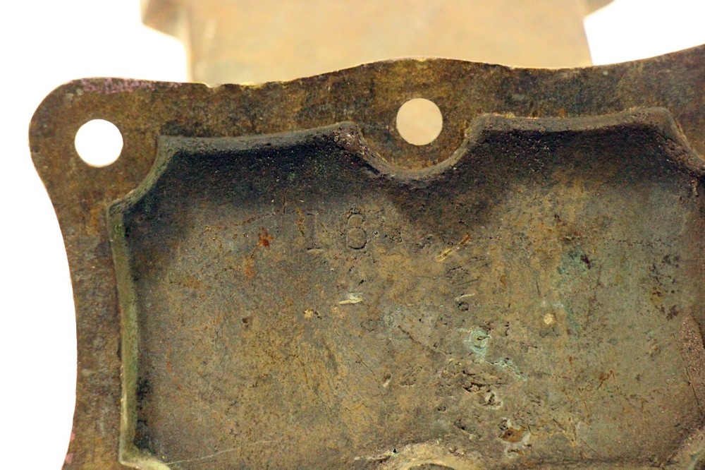 Antique 17 in. Bronze Ice Box Hinge