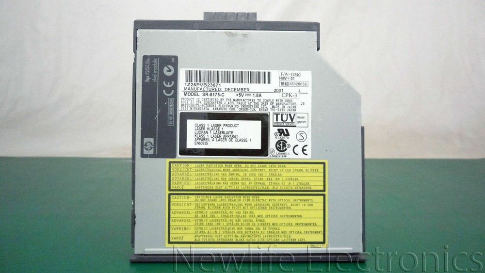 HP F2015-60902 8X DVD-ROM Drive with Software MPEG Decoding