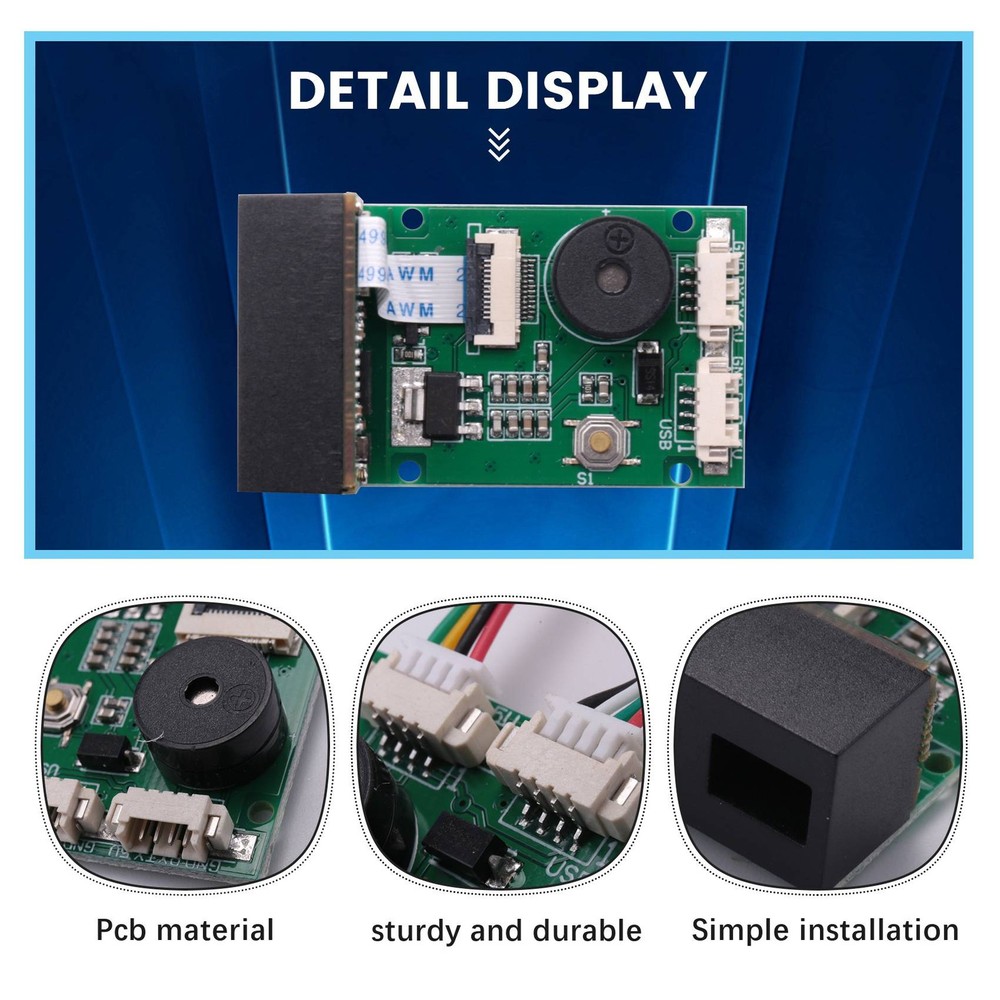 GM67 1D/2D USB UART Barcode Scanner QR Code Scanner Module Reader P6K95444