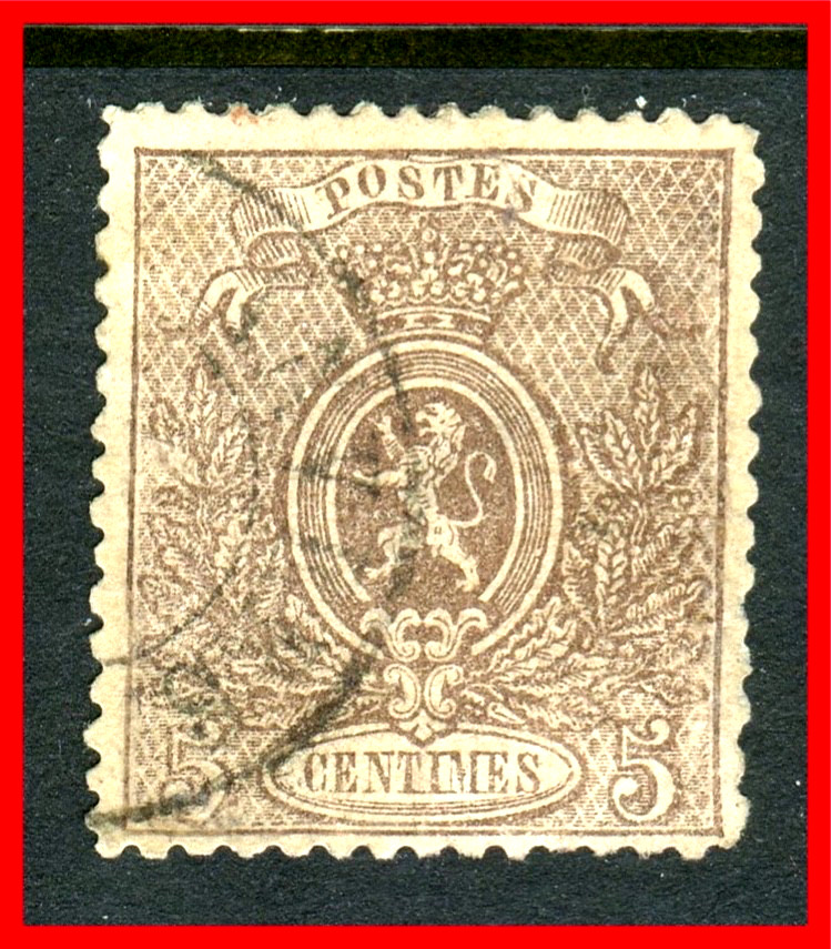 Belgium Postage Stamp Scott 26b, Used!! B951a