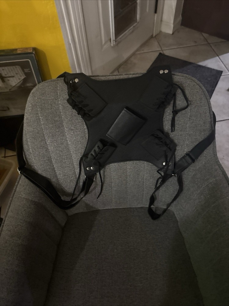 Double Harness Double Scabbard with Shoulder Straps Carry