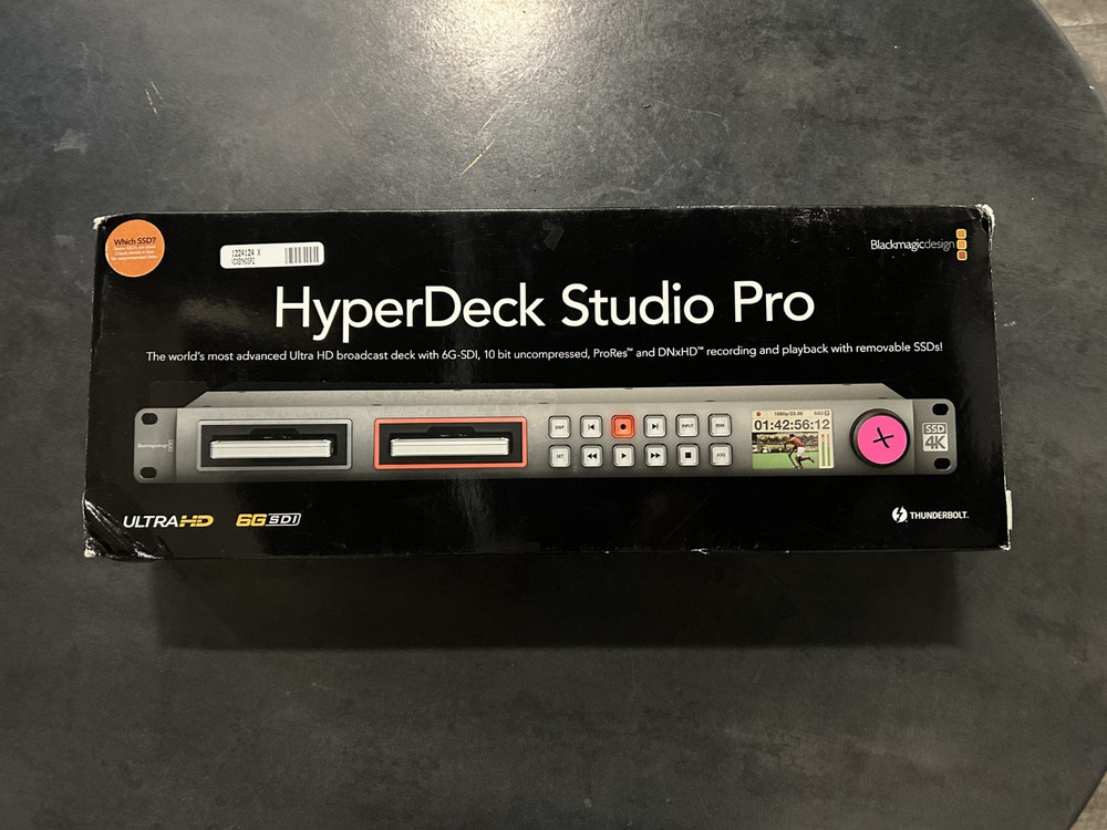 Blackmagic Design HYPERD/ST/DFHP HyperDeck Studio HD Pro 2