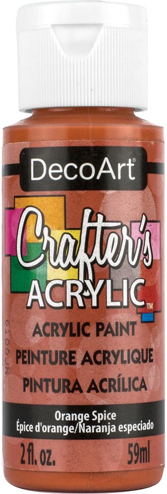 Crafter's Acrylic All-Purpose Paint 2oz Orange Spice