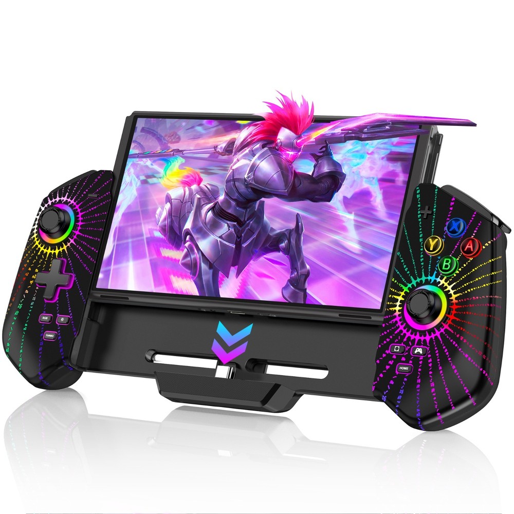 Switch Pro Controller for Switch/OLED, Handheld Grip with Hall Effect Joystick