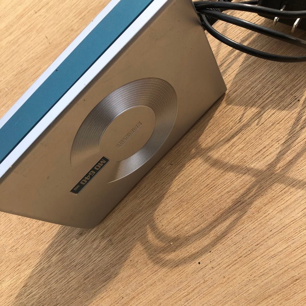 I.O DATA MO640 MO Drive External Storage Device Used