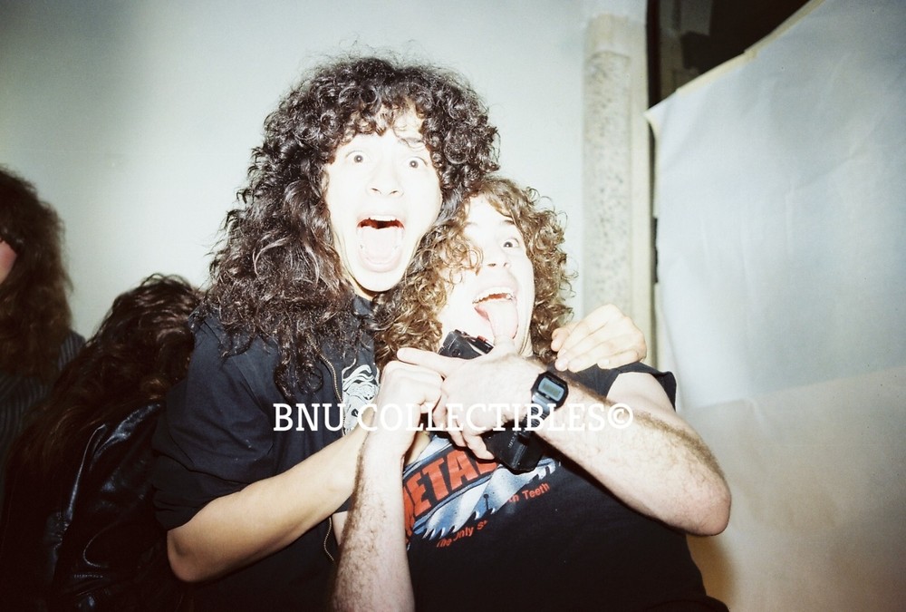 VINTAGE ARMORED SAINT CONCERT PHOTO BACKSTAGE TAKEN BY ME EARLY 1980s LOT #2