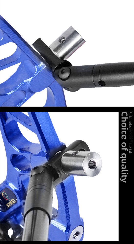 Single Multi-angle Adjust V Bar Stabilizer Topoint PR607 F Compound/Recurve Bows