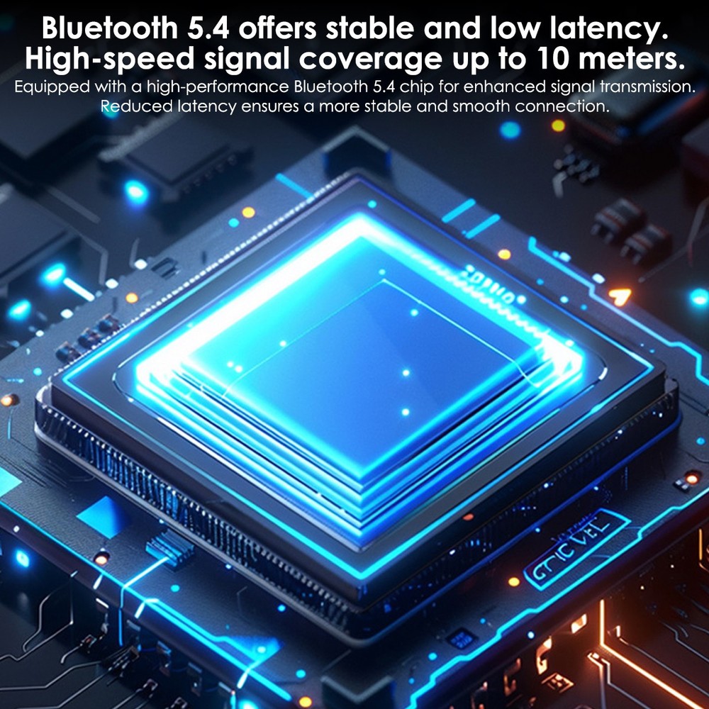 Digital Display Bluetooth 5.4 Audio Adapter TX RX Built-in Battery Type-C Fast