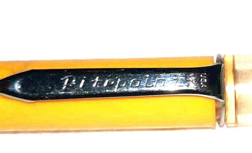 FLOATY HATCHING EGG-"RITEPOINT" Blank Yellow and Black Working Mech Pencil