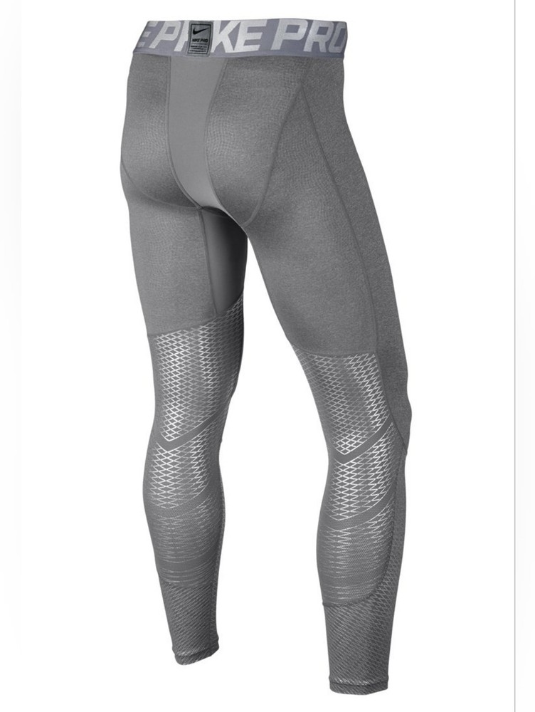 Nike Pro Hyp Gray Reflective LeggingsPro Hypercool