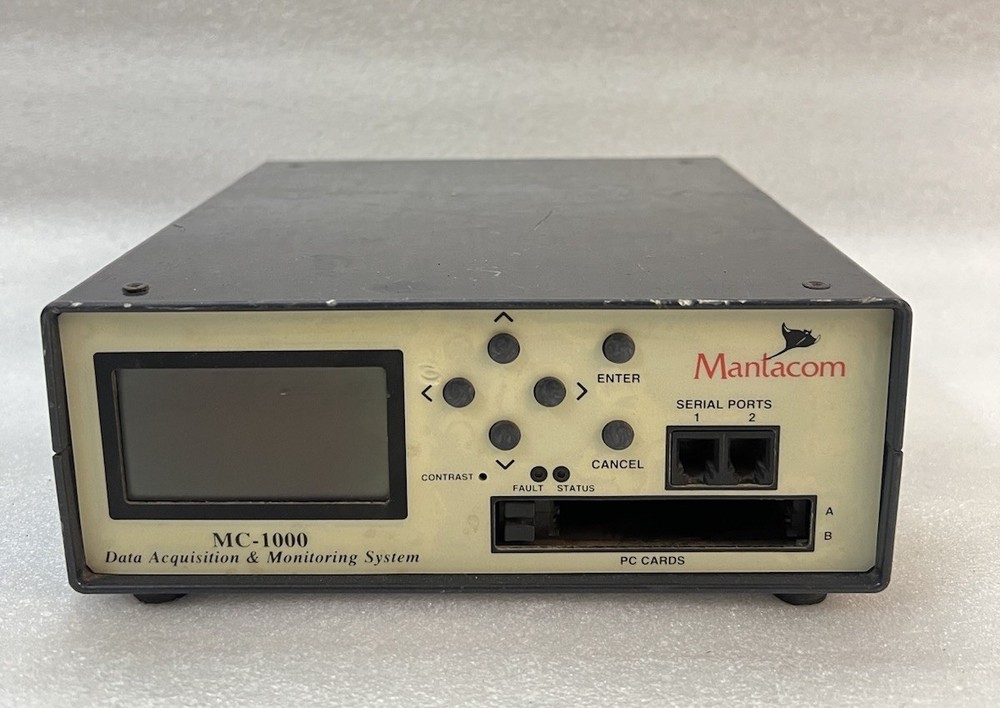 MANTACOM MC-1000 DATA ACQUISITION&MONITIRING SYSTEM