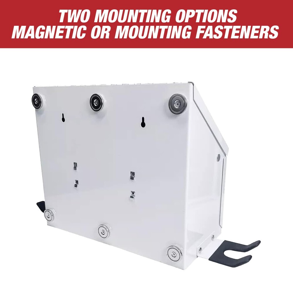 Magnetic Spray Booth Box - Double Compartment Cabinet