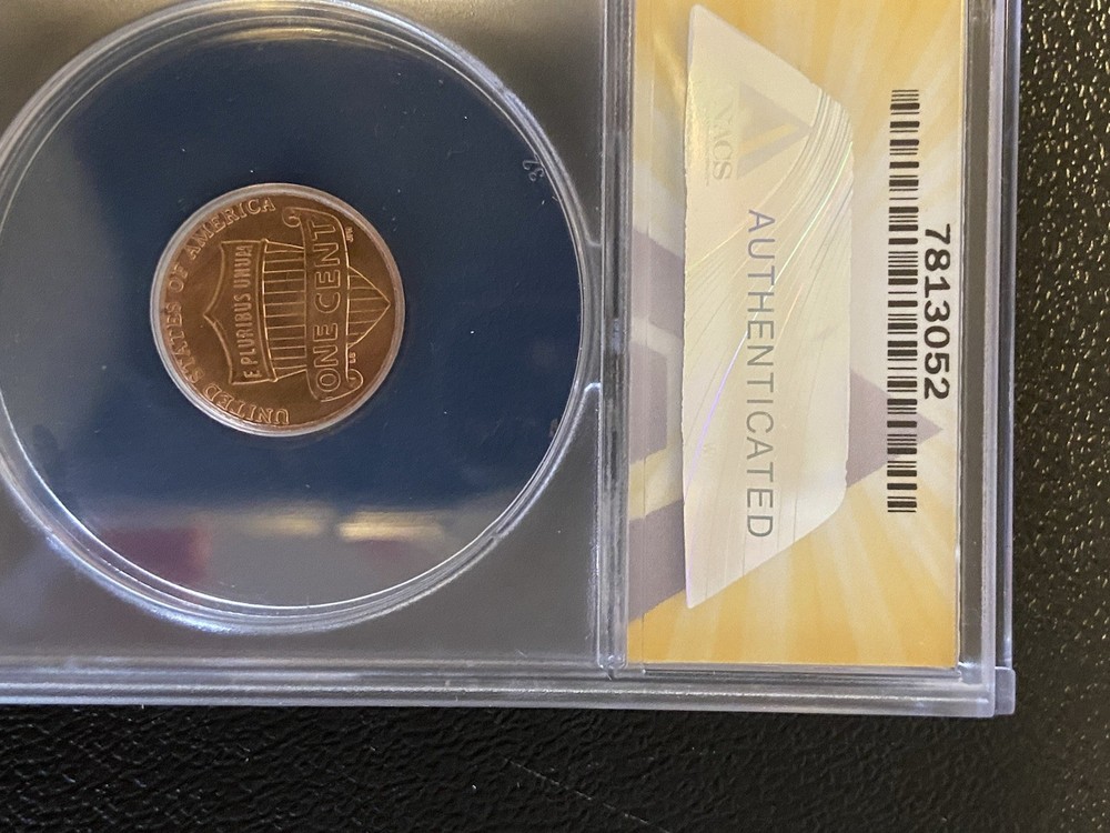 MS 66 2023 Lincoln Union Shield Cent Extra V error coin