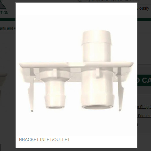 BRACKET INLET/OUTLET # 9051739-01