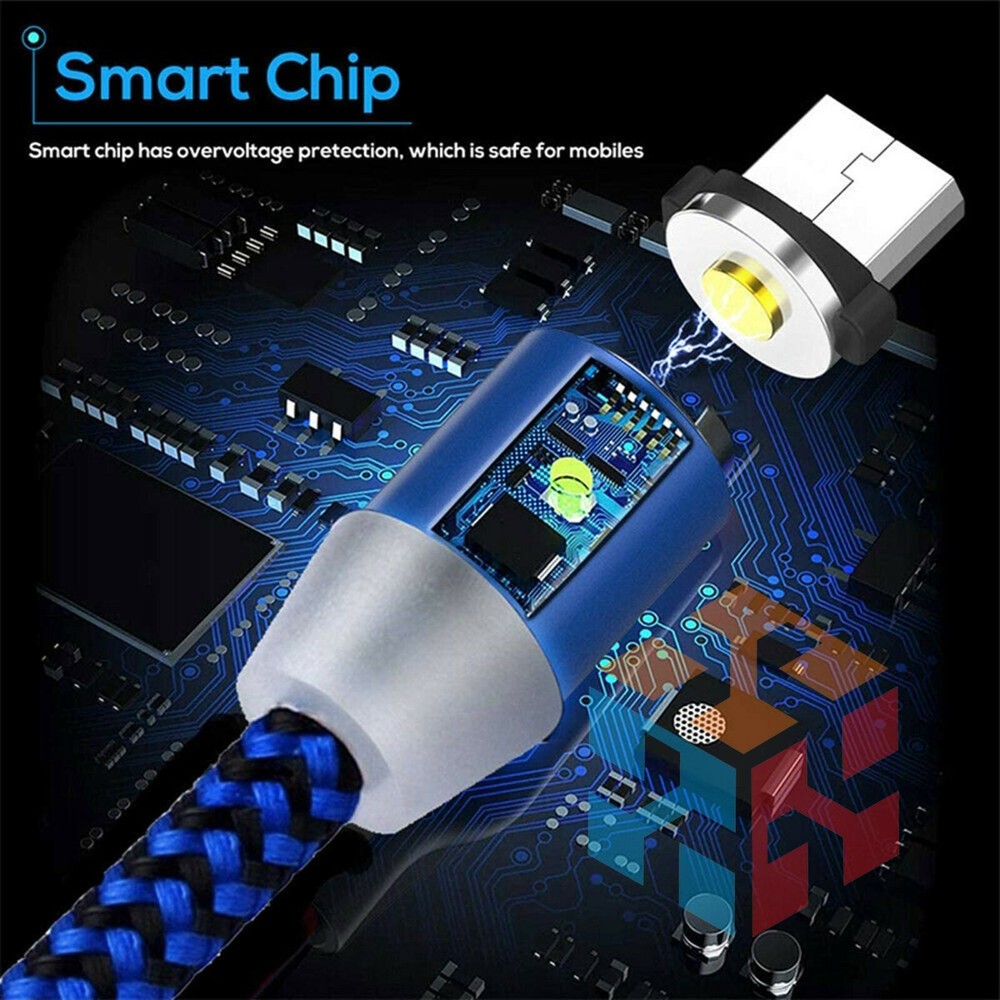 3 in 1 Fast USB Charging Cable Universal Multi Function Cell Phone Charger Cord