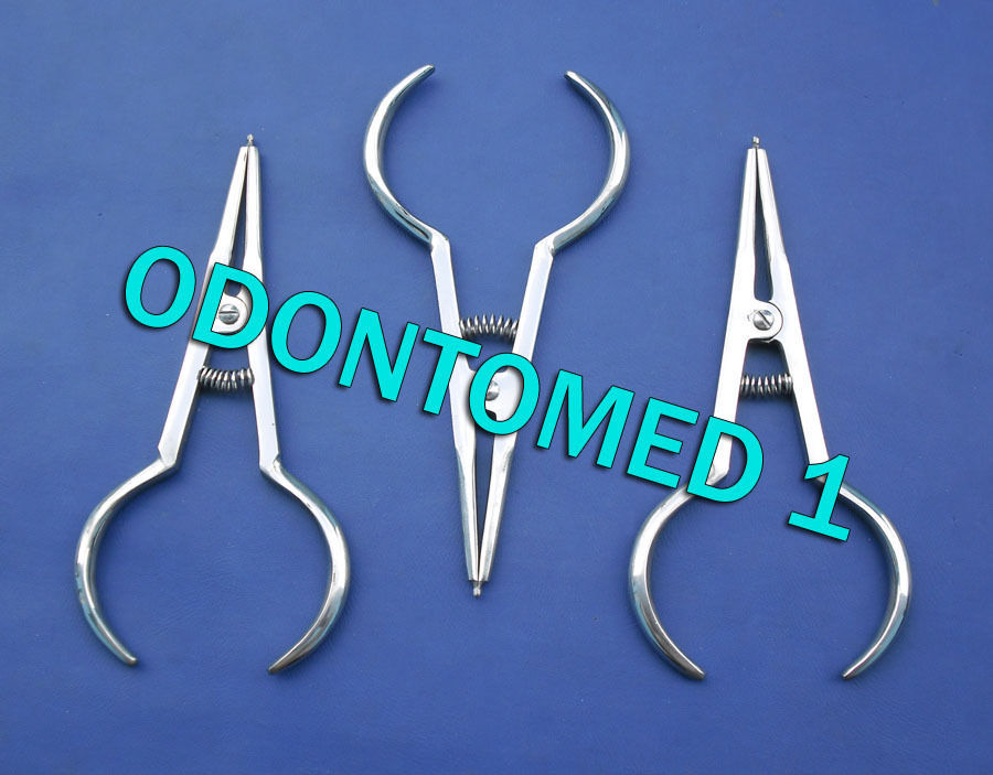 3 Separating Plier Orthodontic Braces Dental Instruments