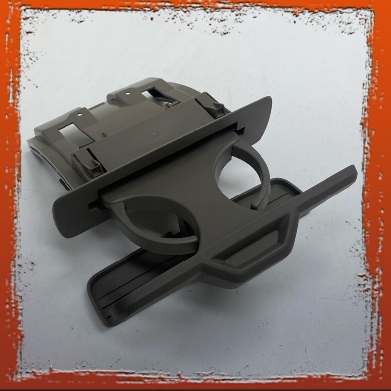 05 06 07 Jeep Cherokee Rear Retractable Cup Holder Medium Khaki Tan P25