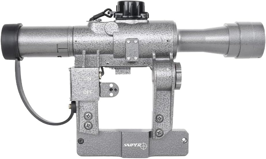 Sniper SD Scope 4x24 Side Rail Mount (4x24mm Scope)