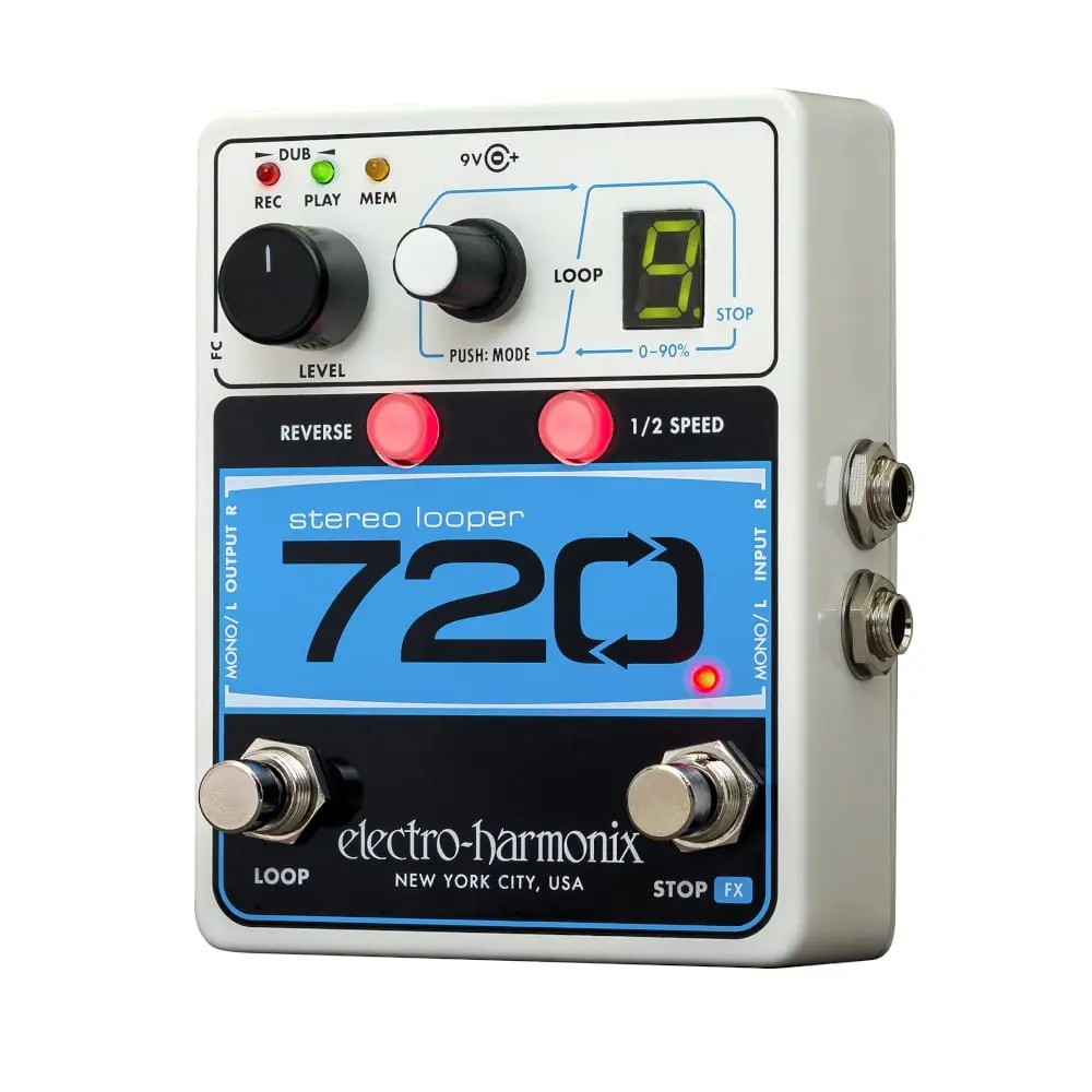 Electro-Harmonix 720 Stereo Looper Effects Pedal