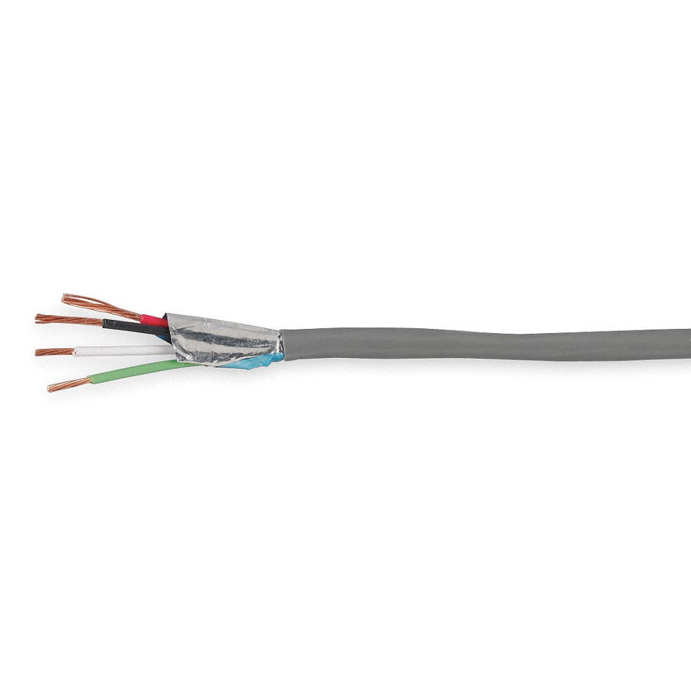 CAROL E2034S.18.10 Data Cable,Riser,4 Wire,Gray,500ft 4DPN5