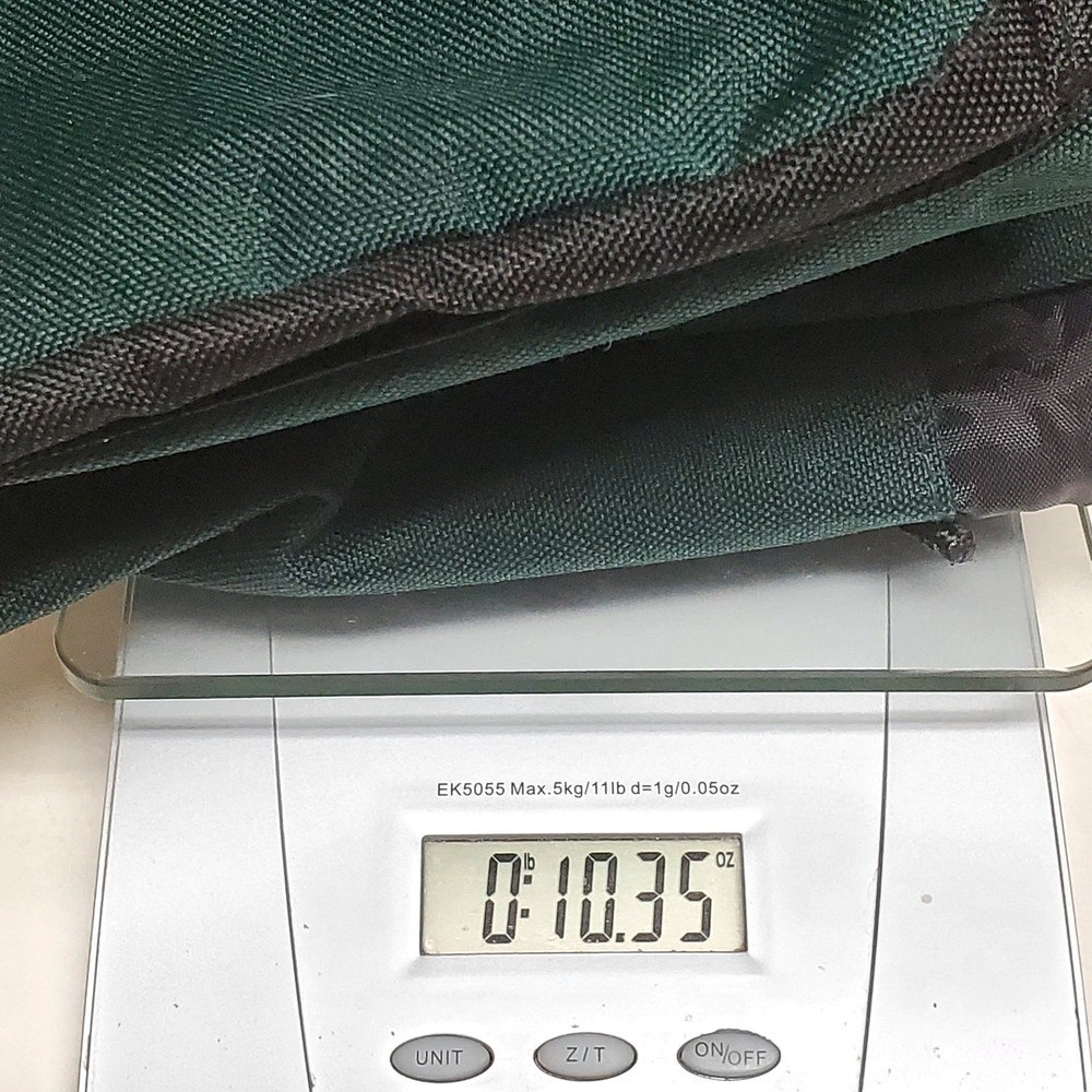 Green Drawstring Single Strap Back Pack 18" x 15"