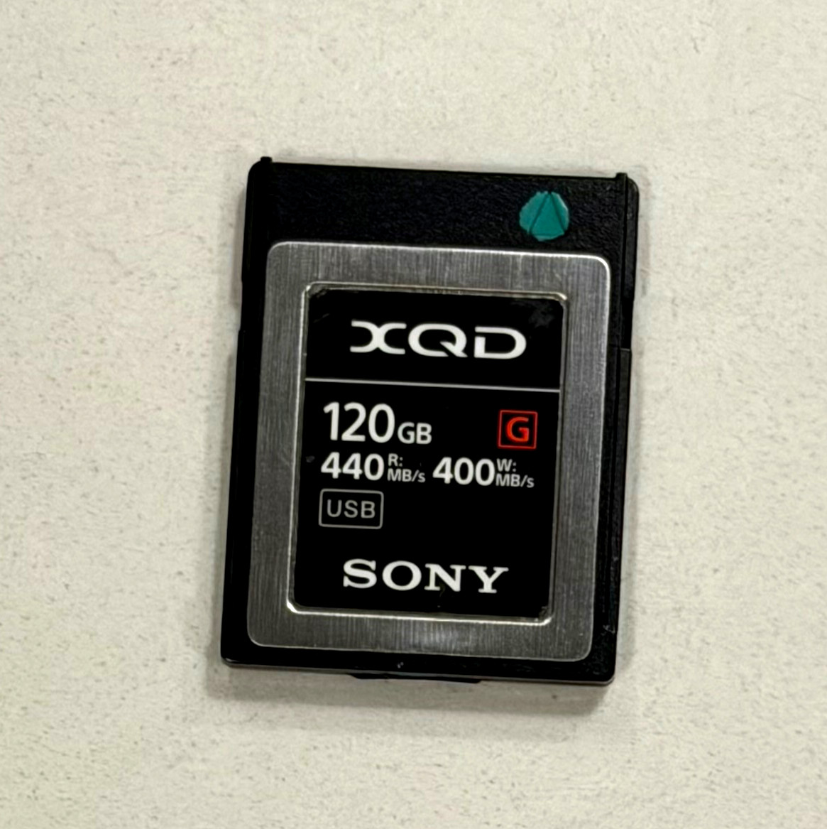 Sony XQD Memory Card 120GB G Series 400MB/s - Used