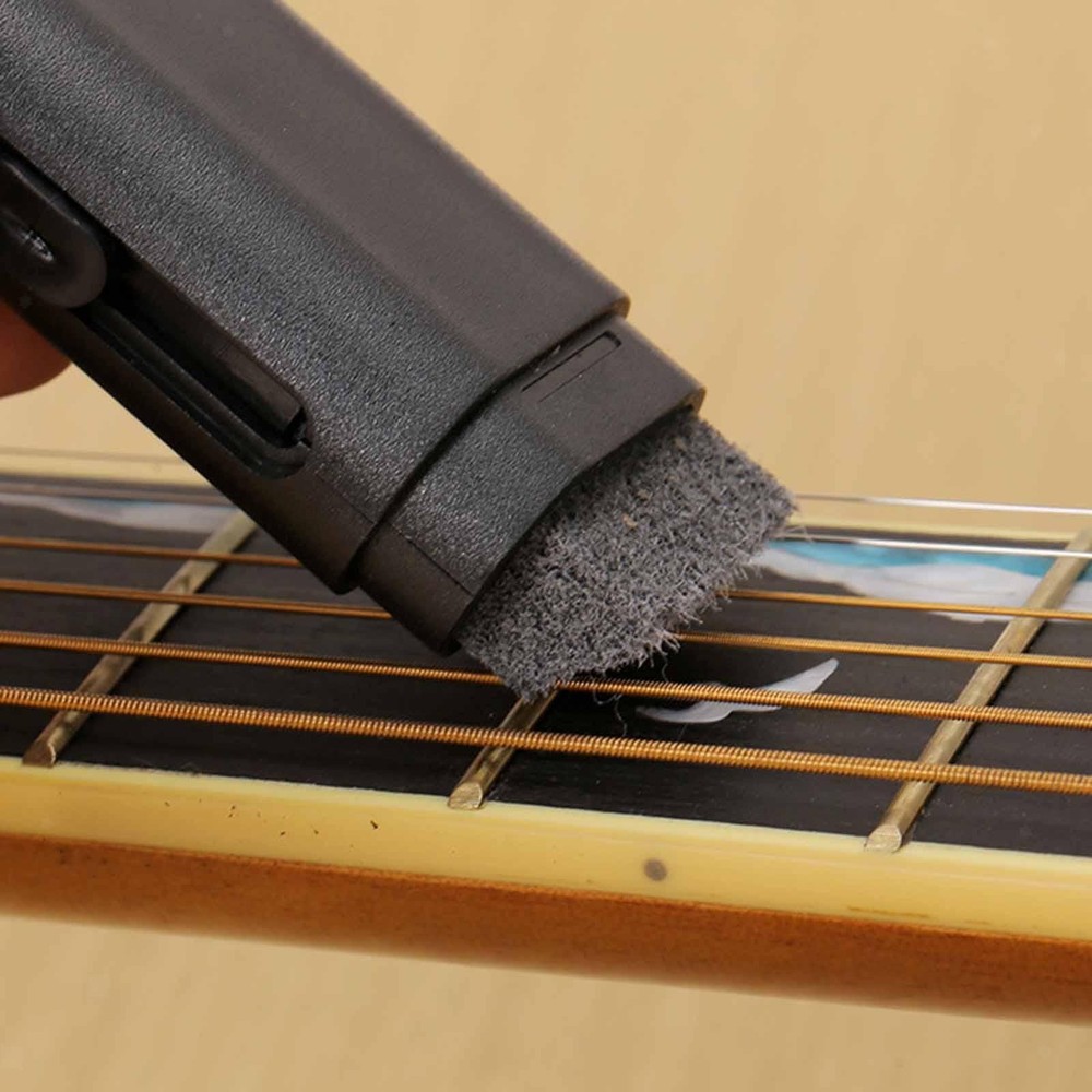Guitar String Cleaner Compact Cleaning Accessory for Ukulele Banjos
