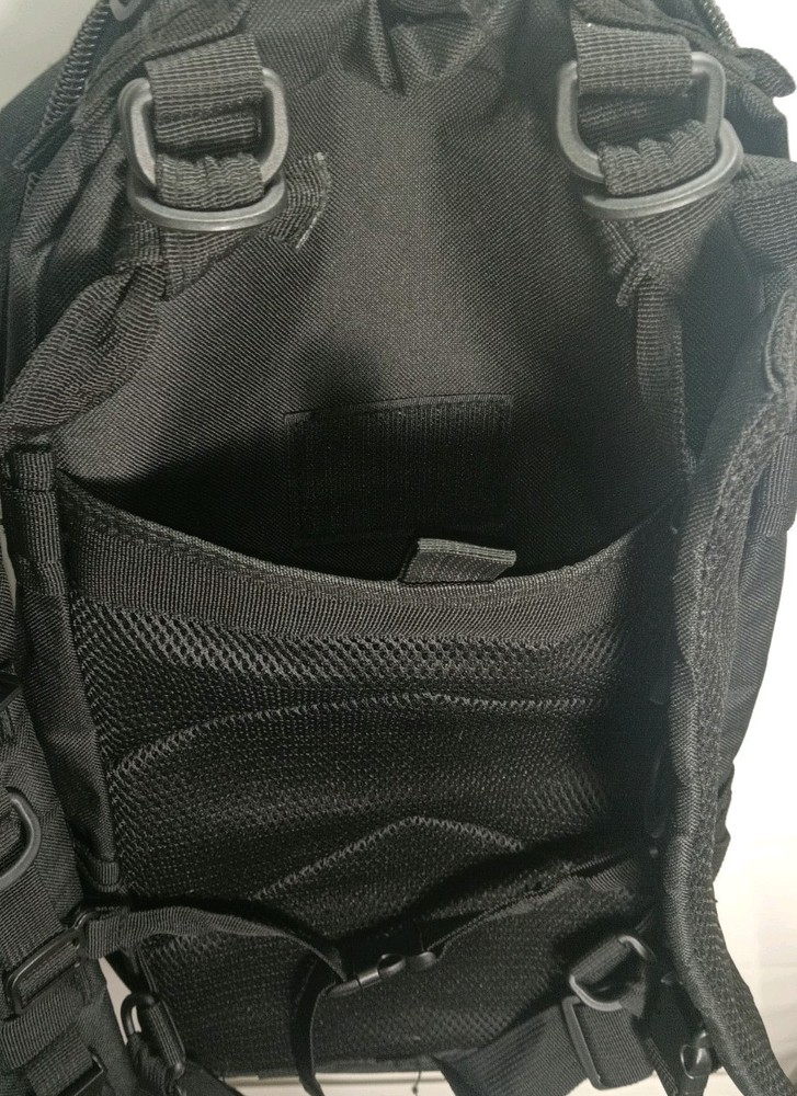 EVATAC Assault Pack Black Maxpedition Style Backpack Small 20L Used