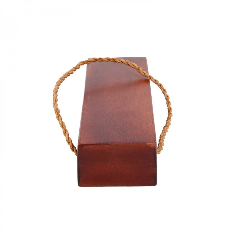 Cherry Door Wedge Solid Mango Wood Leather Hanging Loop Renovators Supply