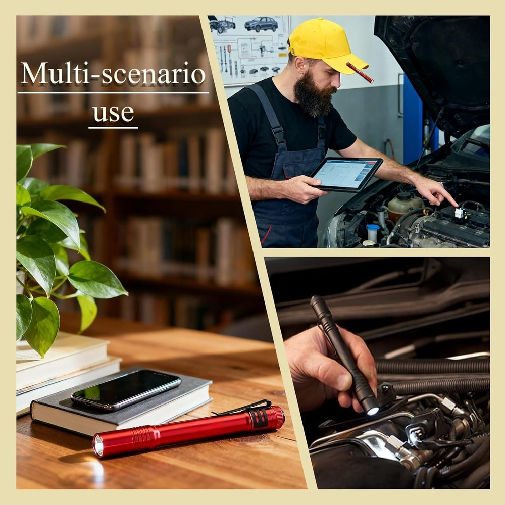 Flashlight Clips Replacement for Streamlight Stylus Pro and Microstream Penlight