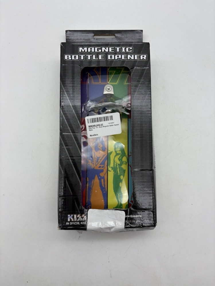 Kiss Retro Pop N Rock Bottle Opener